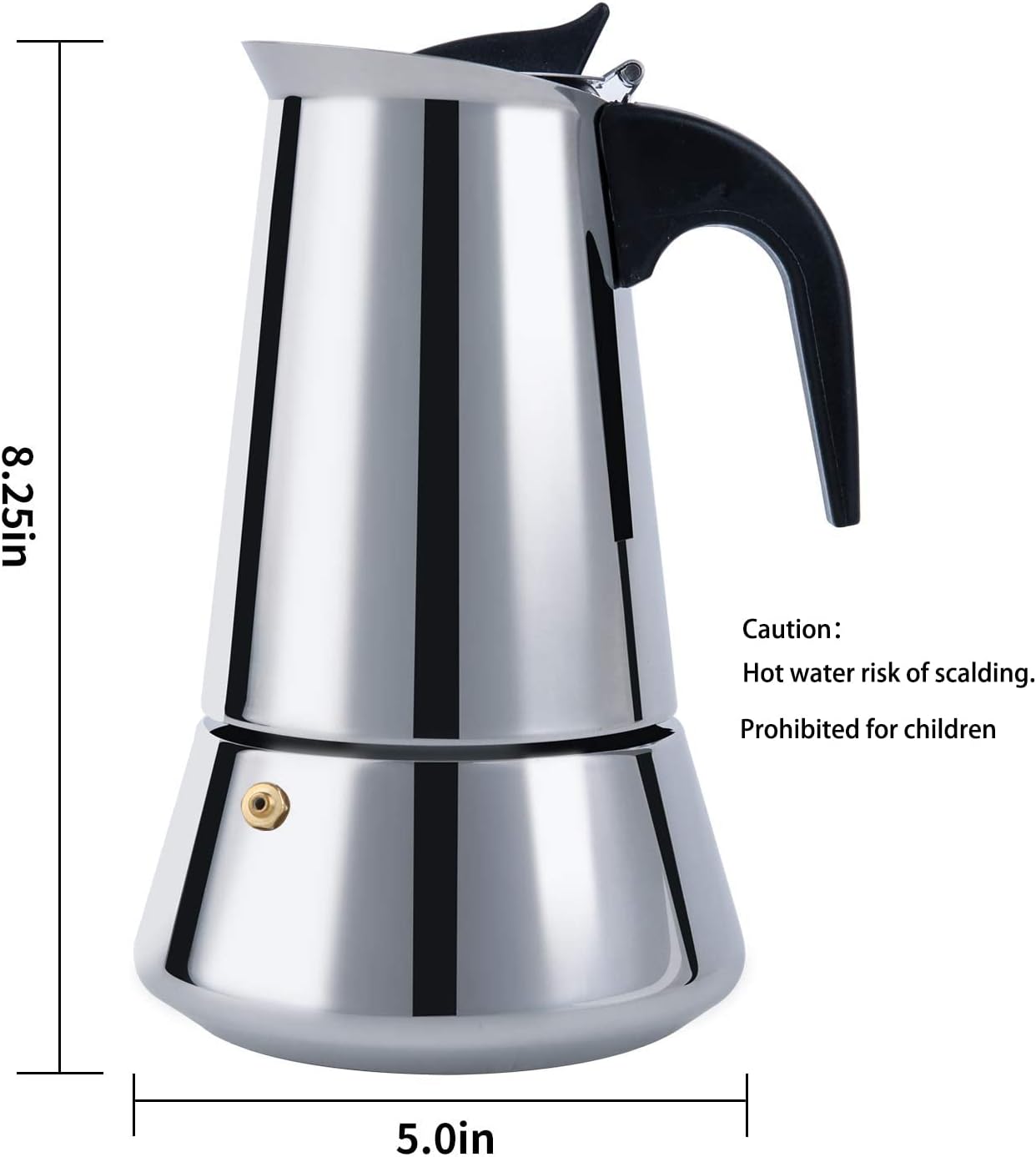 ماكينة تحضير القهوة الاستانلس – Espresso Maker