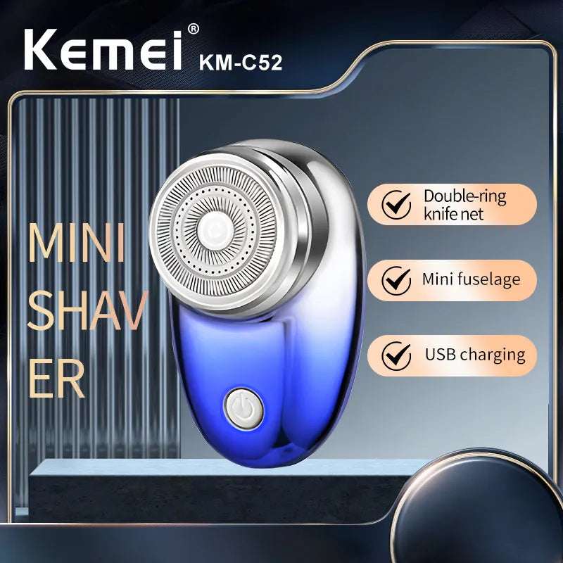 مكنة الحلاقة كيمي ماكينة حلاقة كهربائية للرجال USB بشحن